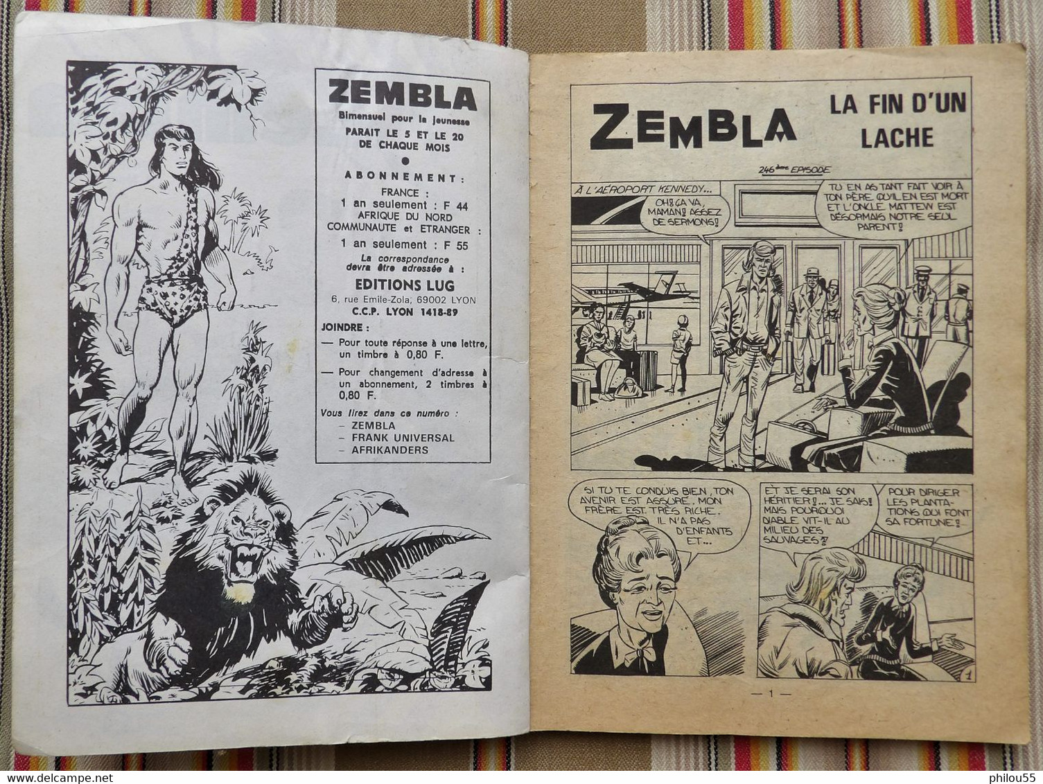 ZEMBLA Bimensuel  N° 246 1976 - Zembla