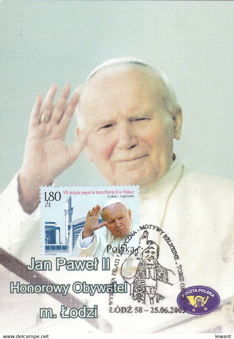 POLAND - Maximum Card - John Paul II 2003 - POWA - Maximum Cards