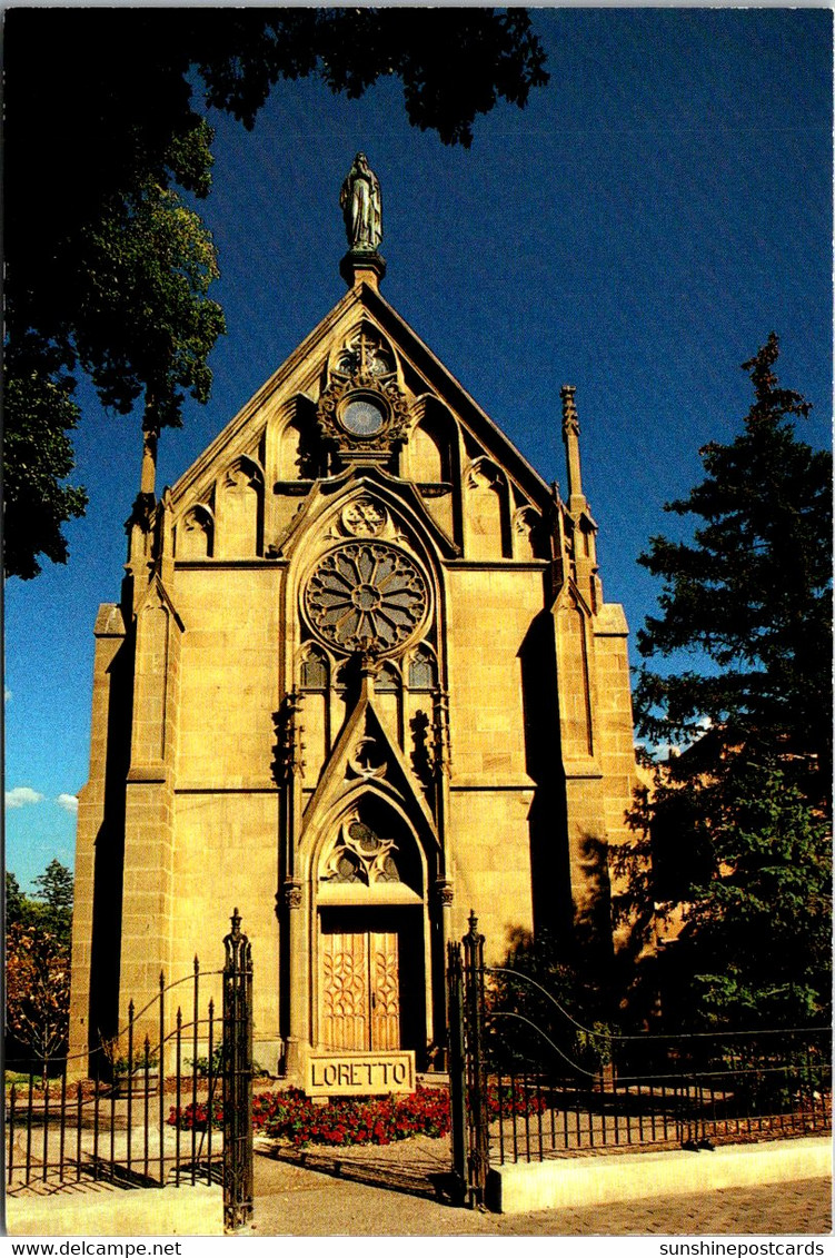New Mexico Loretto Chapel Famous Spiral Stairway - Santa Fe