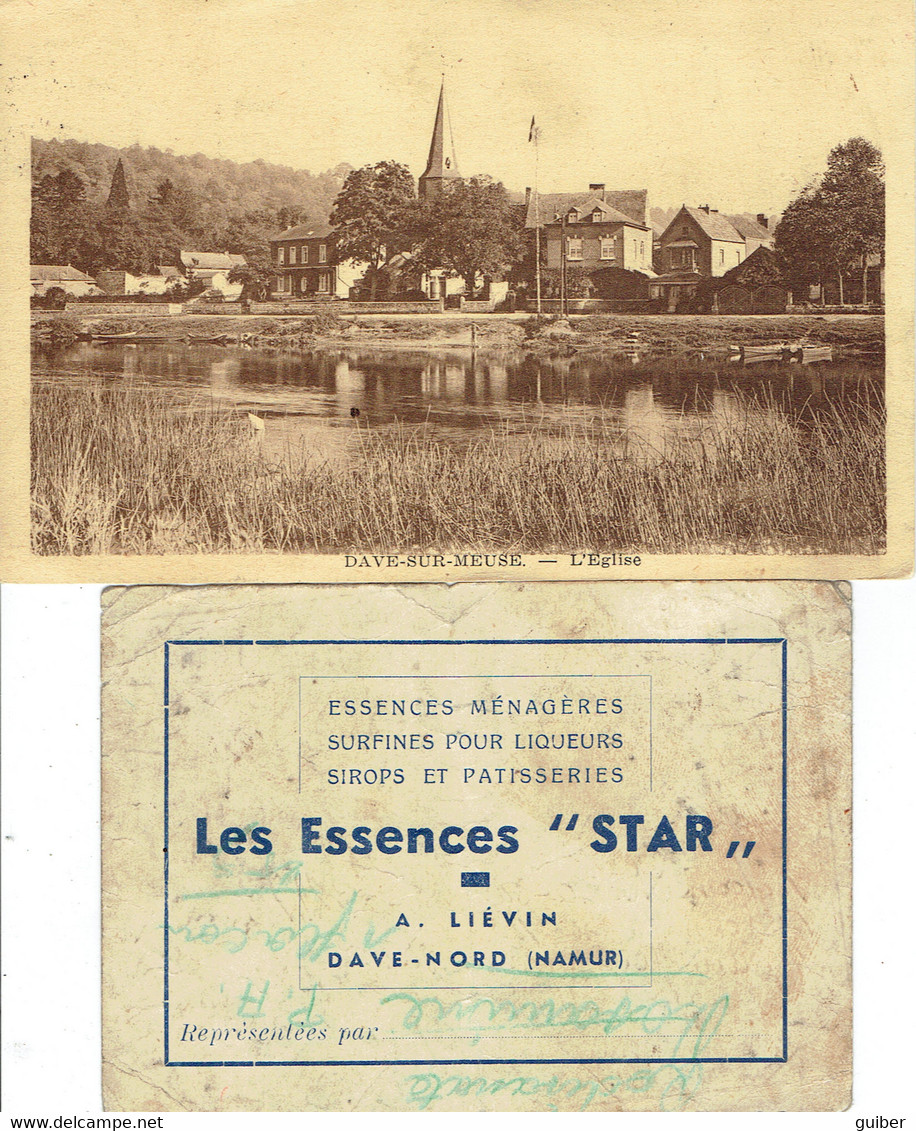 Essences Menageres Liqueurs Star  Dave (nord)  Namur - 1900 – 1949