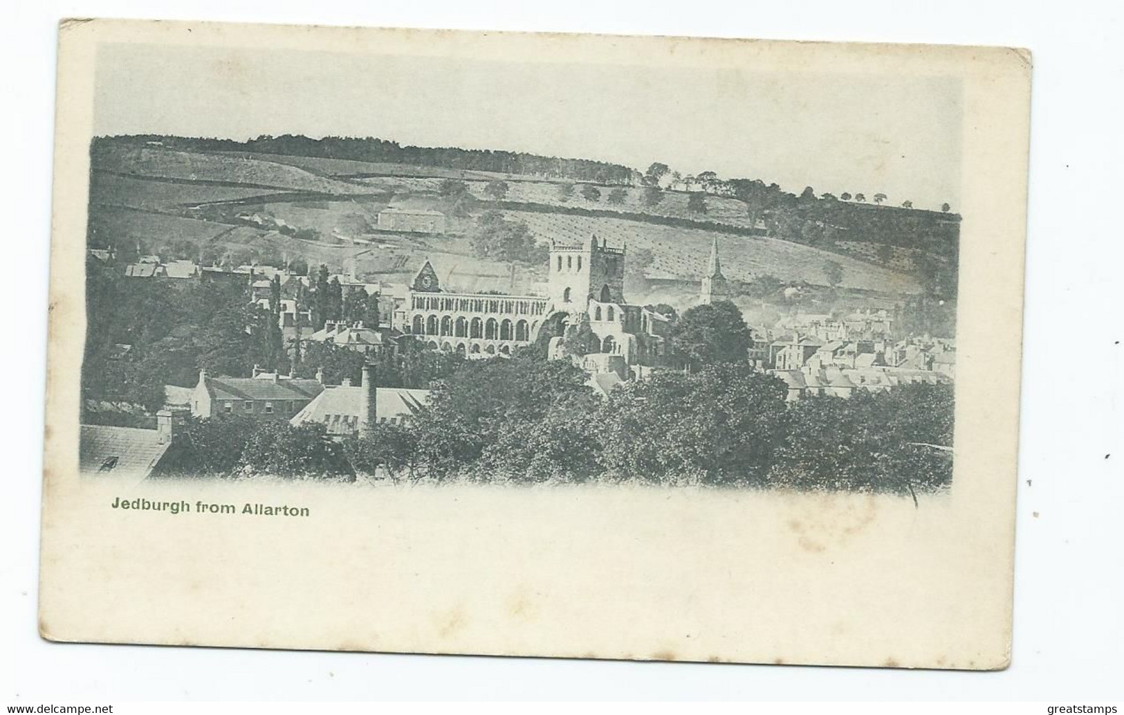 Postcard  Scotland  Jedburgh From Allerton Unused Old Card - Roxburghshire