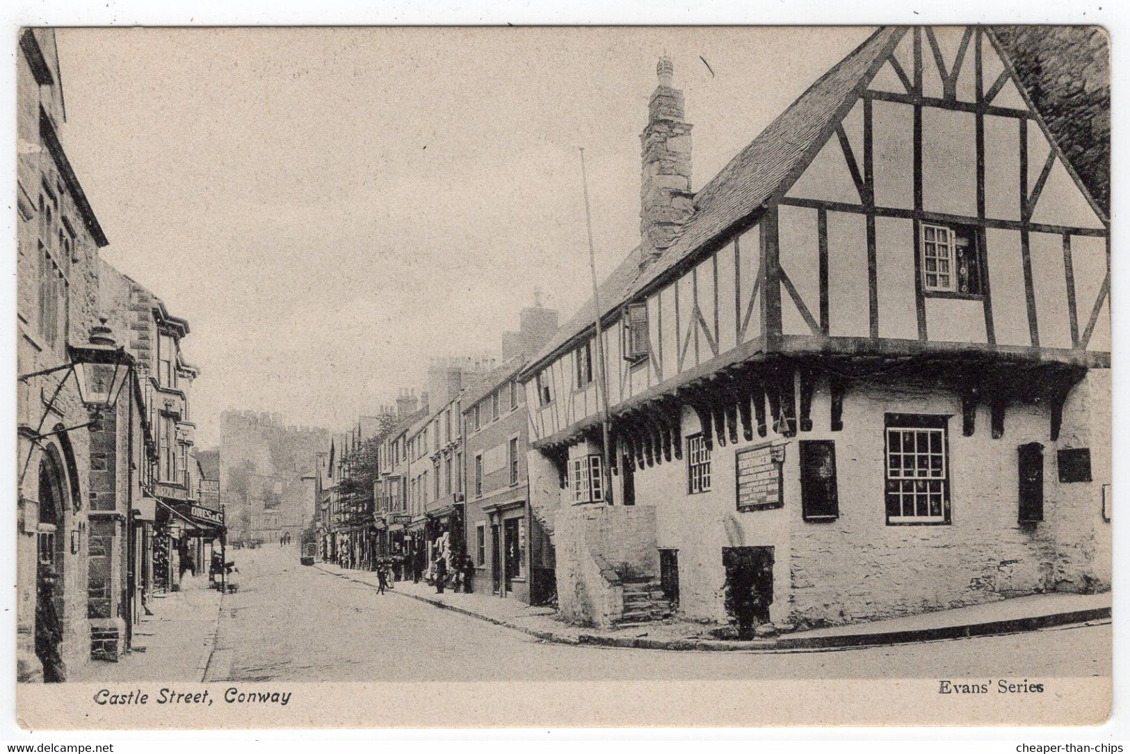 CONWAY - Castle Street - Evans Series - Carmarthenshire