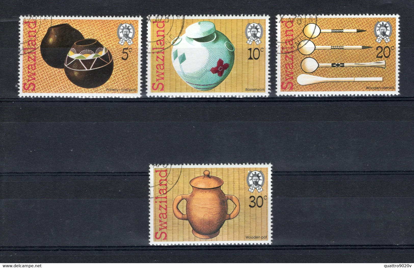 1978. Handicrafts (1st Series). Used (o) - Swaziland (1968-...)