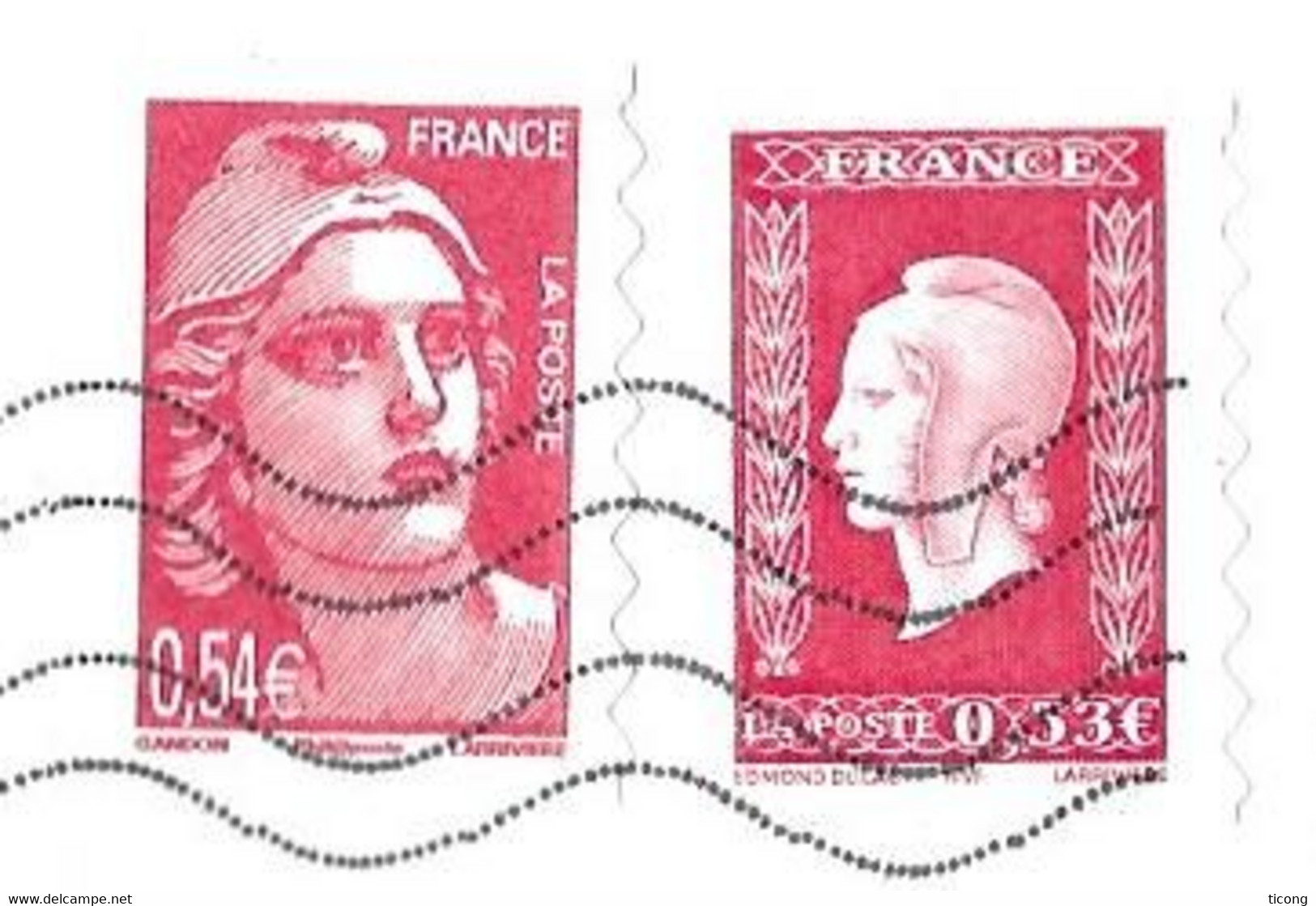 LETTRE ENTIERE DE 2022 - ILLUSTRATION NAPOLEON, LA ROCHE SUR YON SIGNEE ANDRE OSI, TIMBRES MARIANNE DE DULAC ET GANDON.. - Covers & Documents