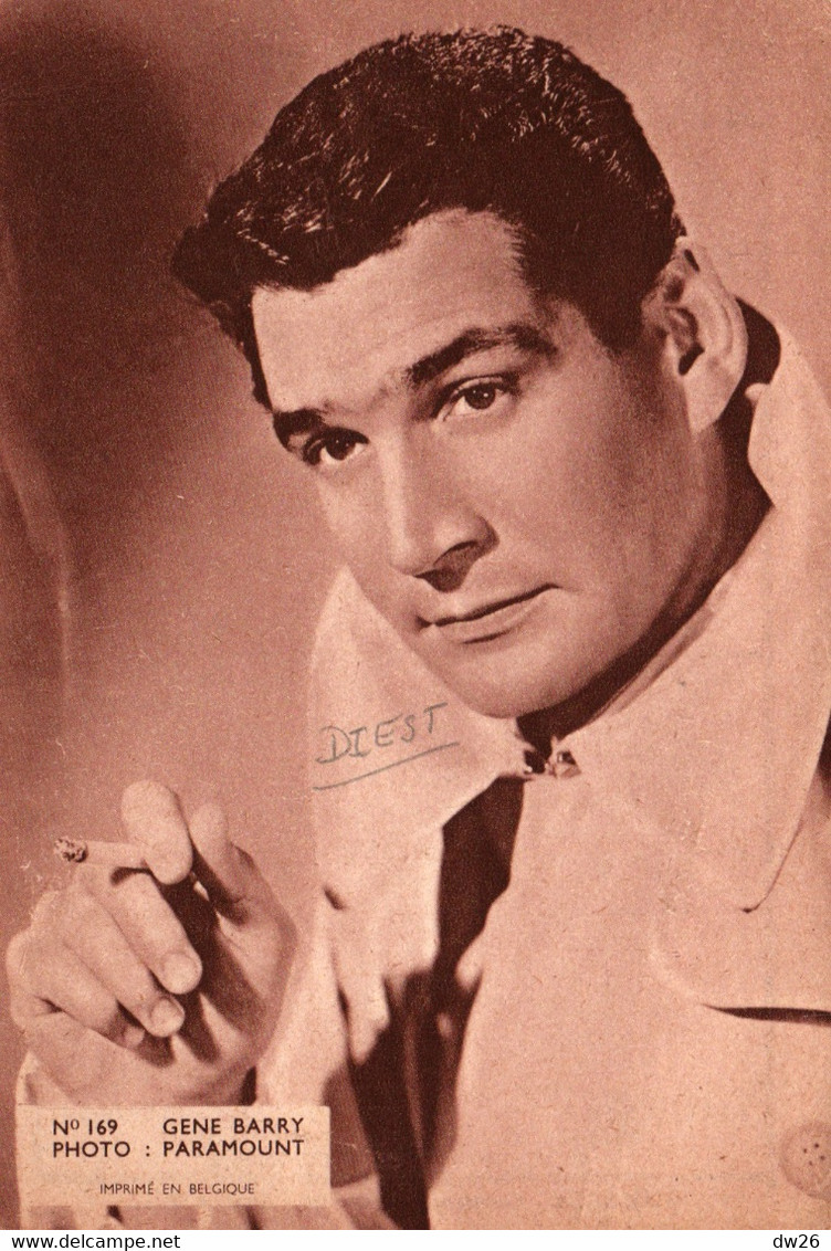 Gene Barry, Acteur Américain - Photo Paramount N° 169 - Artisten Fotos Cinéma Patria - Publicités - Fotos