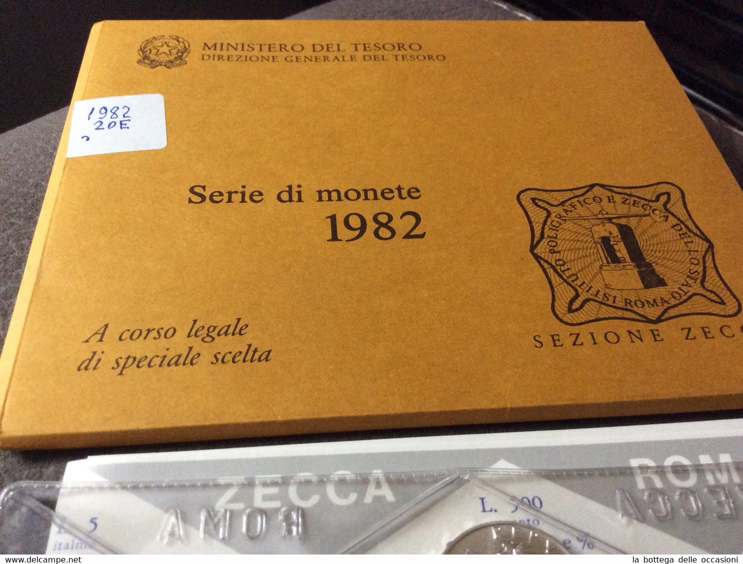 Italia Repubblica  Divisionale Italia 1982 Con Custodia Originale  FDC - Mint Sets & Proof Sets