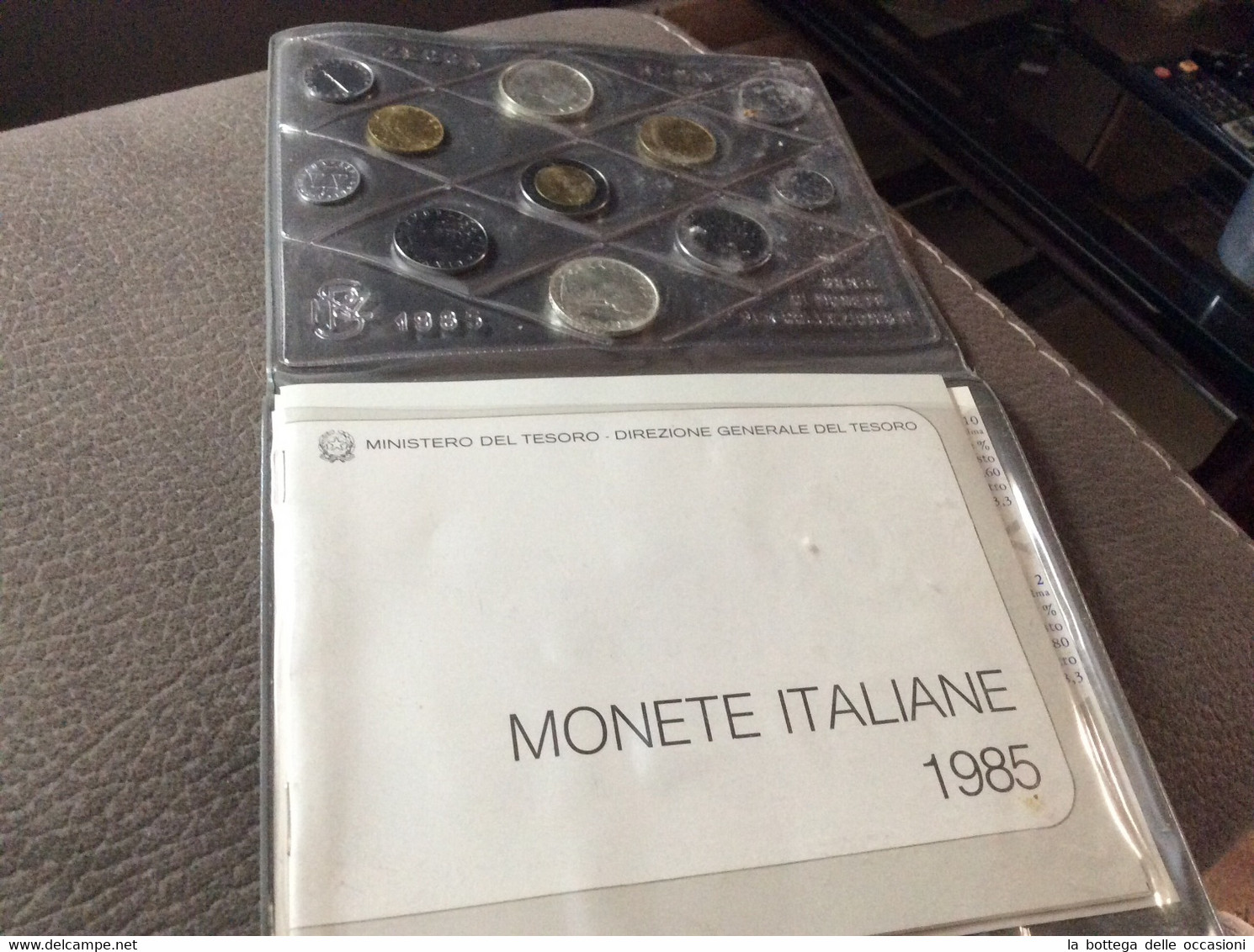 Italia Repubblica  Divisionale Italia 1985 Con Custodia Originale  FDC - Jahressets & Polierte Platten