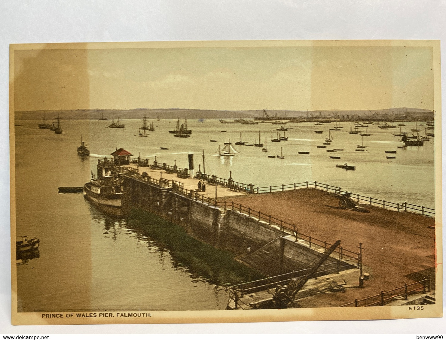 FALMOUTH - PRINCE OF WALES PIER, United Kingdom Postcard - Falmouth