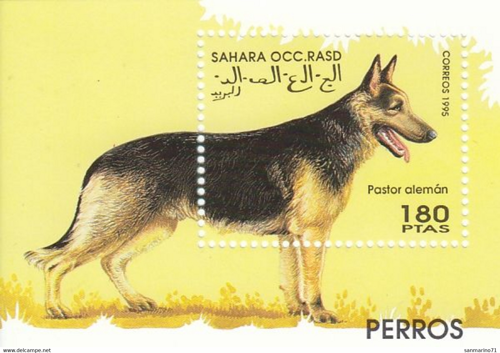 SAHARA Dogs 1,unused - Dogs