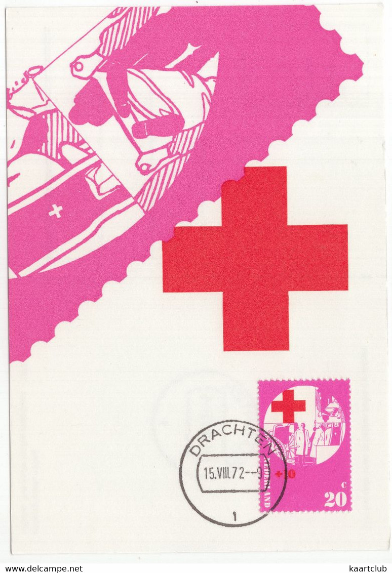 20c Nederlandse Rode Kruis- Ontwerp : Martha Röling 1972 - (NederlandHolland) - Croix-Rouge
