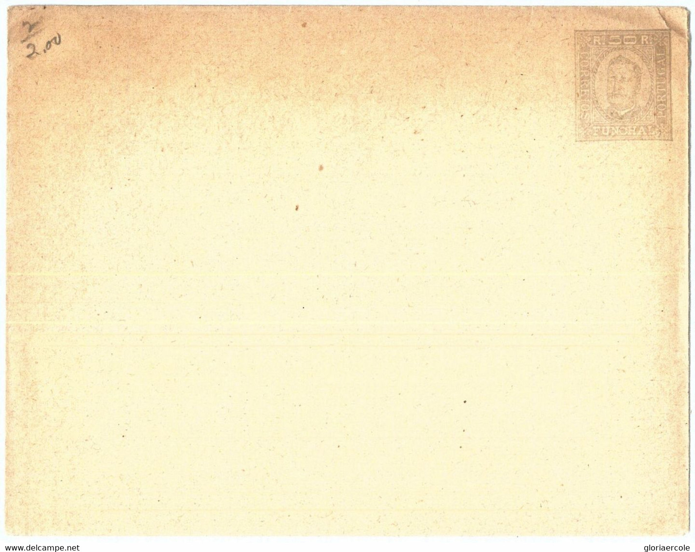 72500 - FUNCHAL -   POSTAL STATIONERY  COVER - Higgings & Gage  # 2 - Funchal