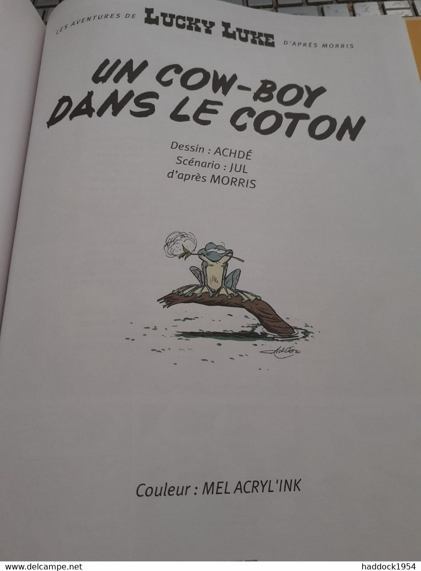 Un Cow-boy Dans Le Coton LUCKY LUKE ACHDE JUL Lucky Comics 2020 - Lucky Luke