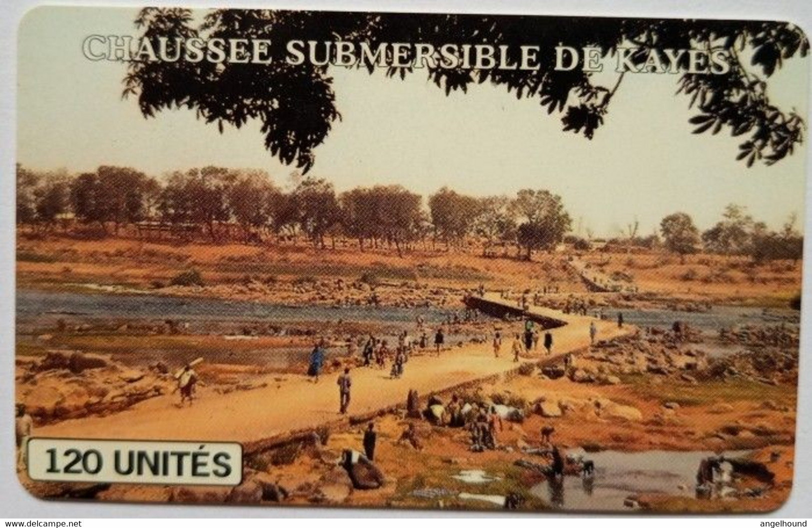 Mali 120 Units Chip Card " Chaussee Submersible De Kayes " - Mali