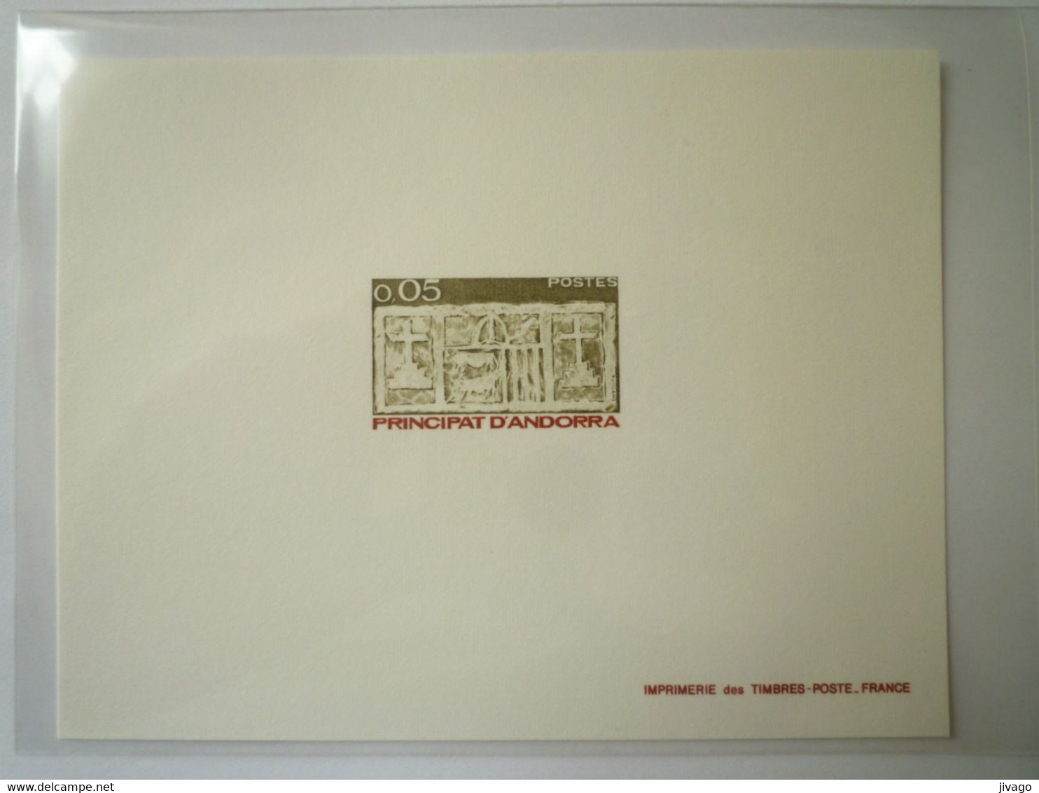 2022 - 3201  EMISSION  LUXE  1983  " ECU PRIMITIF DES VALLEES   0,05 C "   XXX - Cartas & Documentos