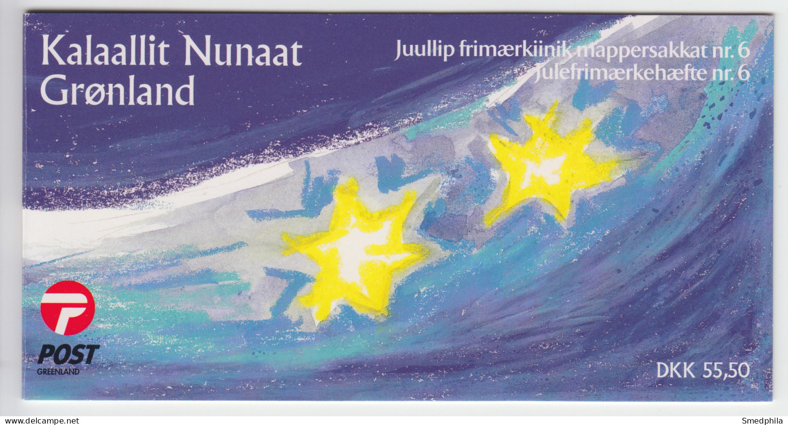 Greenland Booklet 2001 - Michel 374-375 MNH ** - Postzegelboekjes