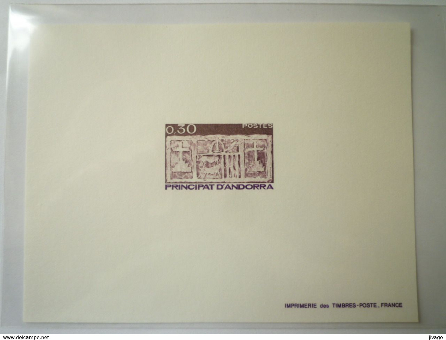 2022 - 3204  EMISSION  LUXE  1983  " ECU PRIMITIF DES VALLEES   0,30 C "   XXX - Lettres & Documents