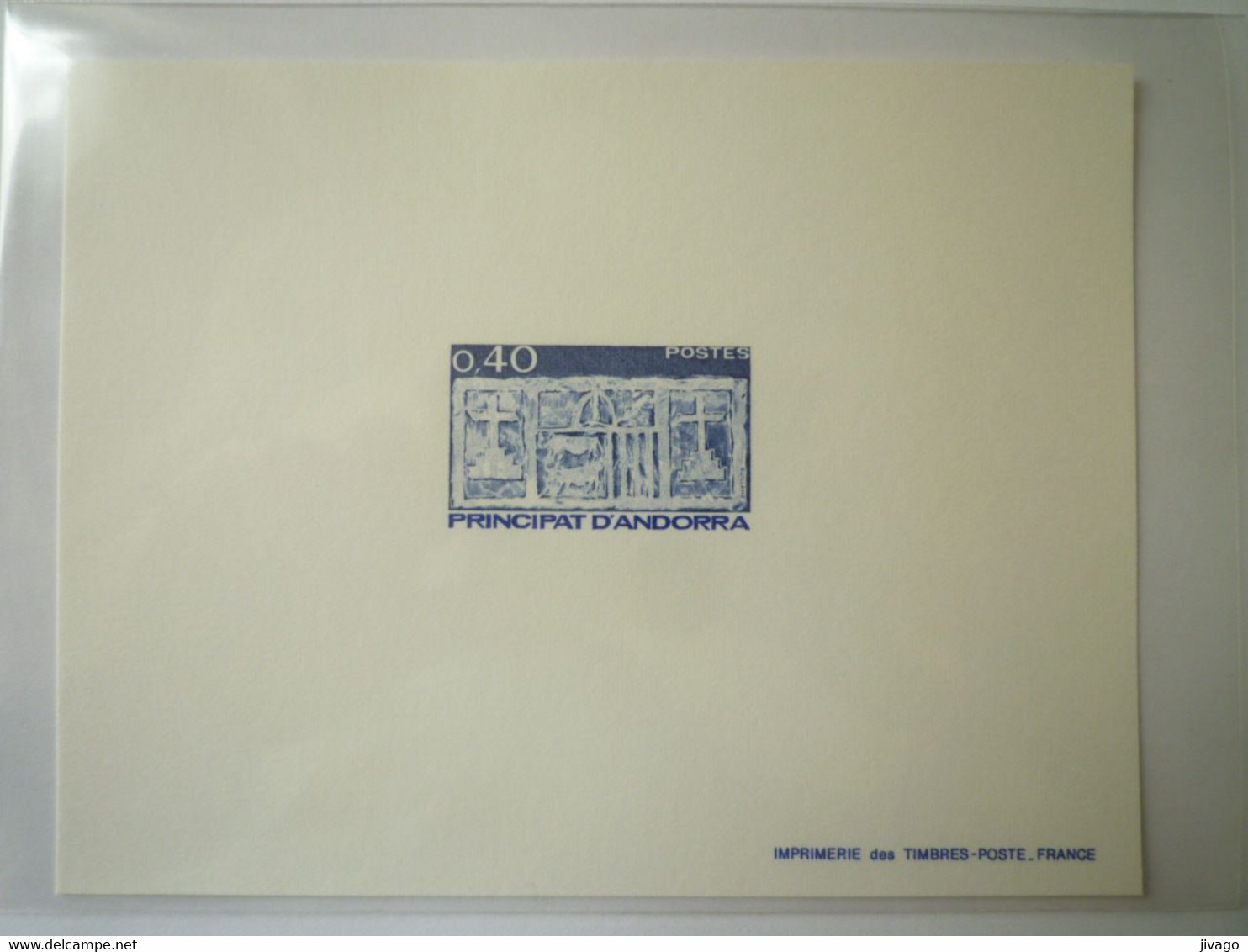 2022 - 3205  EMISSION  LUXE  1983  " ECU PRIMITIF DES VALLEES   0,40 C "   XXX - Storia Postale