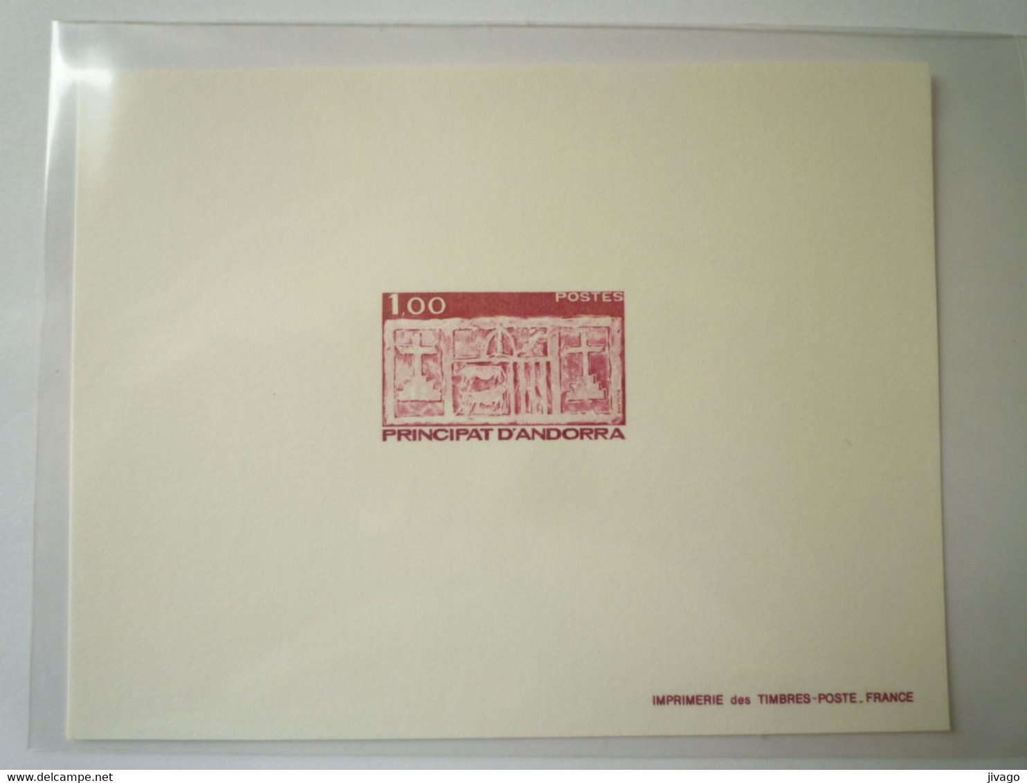 2022 - 3207  EMISSION  LUXE  1983  " ECU PRIMITIF DES VALLEES   1,00 F "   XXX - Lettres & Documents