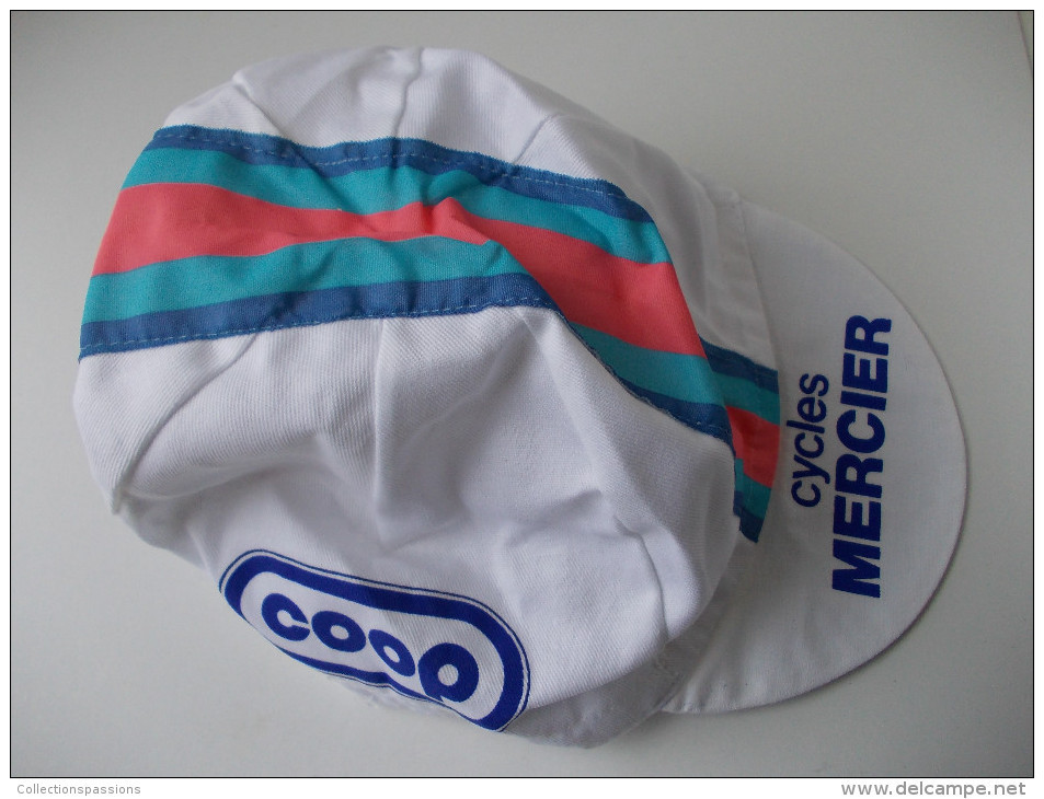 - CYCLISME -Tour De France - Ancienne Casquette. Cycles Mercier. Coop - - Baseball-Caps