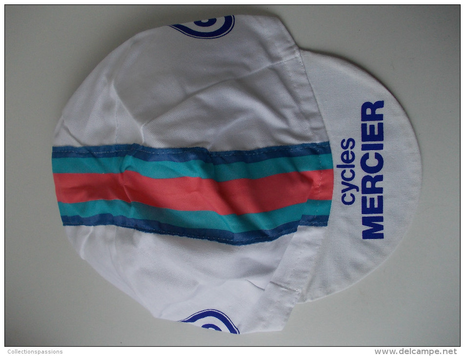 - CYCLISME -Tour De France - Ancienne Casquette. Cycles Mercier. Coop - - Cappellini