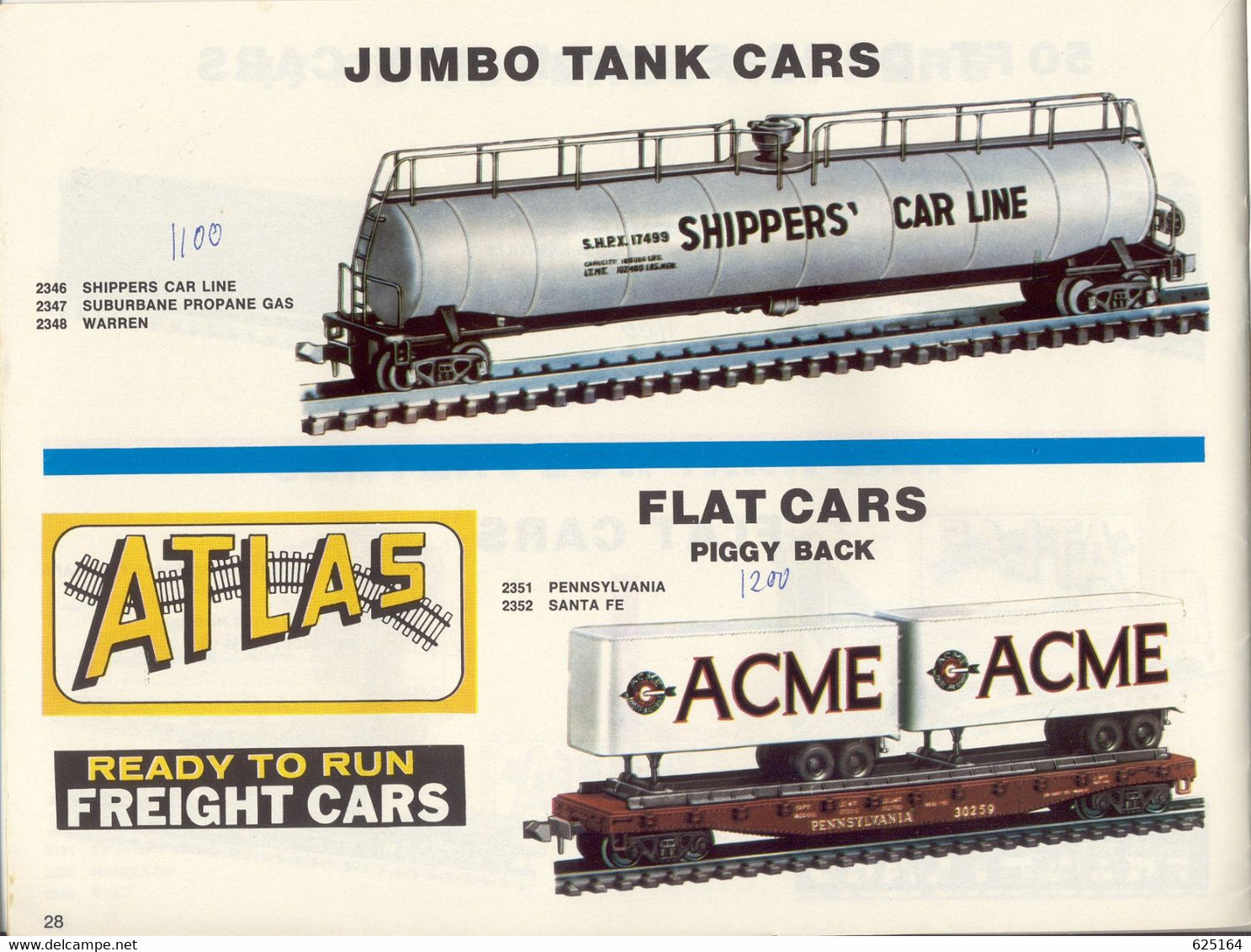 Catalogue ATLAS 1968/69 N Gauge 1/160 European Edition (Rivarossi) - En Italien, Anglais, Français Et Allemand - English