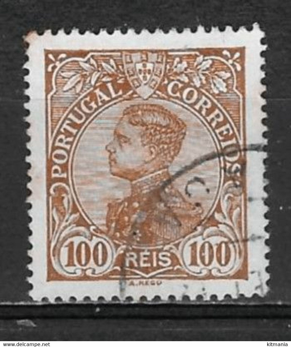 1910 Portugal #165 D,Manuel 100rs Used - P1806 - Usati