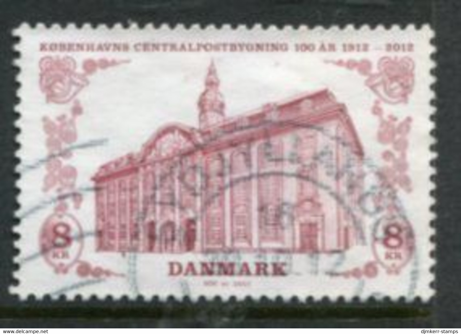 DENMARK 2012 Copenhagen Head Post Office Centenary Used.  Michel 1718 - Usati