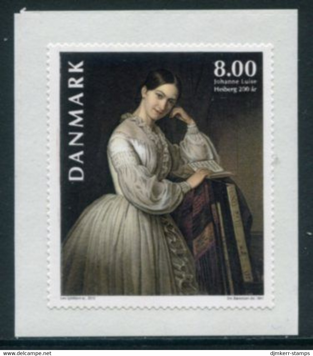 DENMARK 2012 Heiberg Birth Bicentenary MNH / **.  Michel 1717 - Unused Stamps