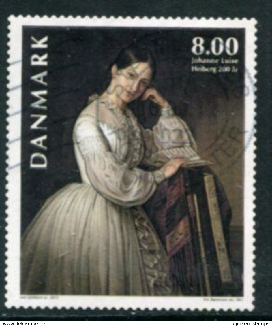 DENMARK 2012 Heiberg Birth Bicentenary Used.  Michel 1717 - Usado