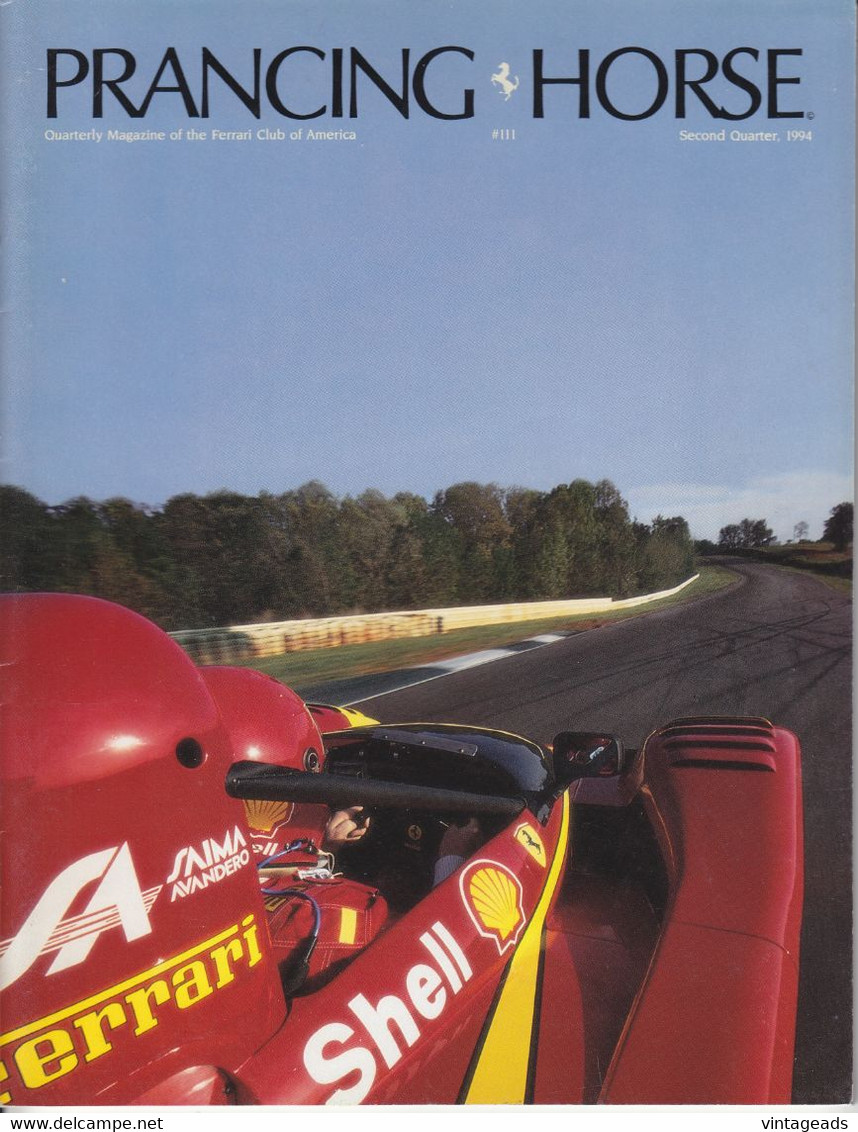CA221 Prancing Horse, Ferrari Club Zeitschrift Nr. 111, Jahrgang 1994,neuwertig - Sports