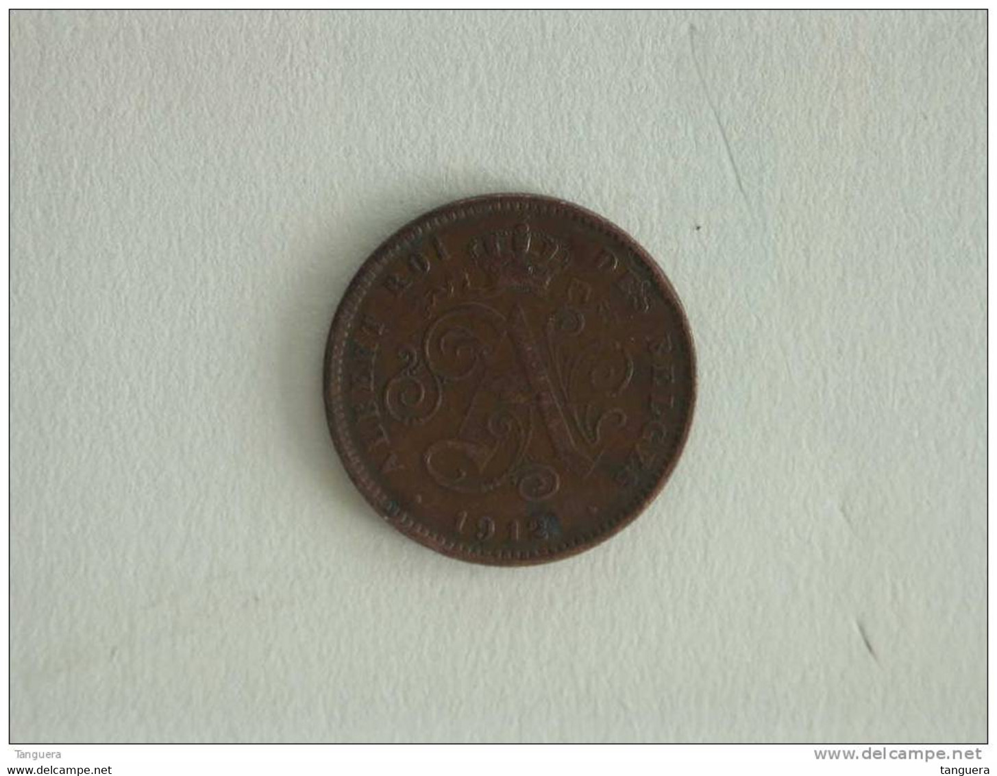 Belgie Belgique Belgium Coins 1912 2 Cent FR - 2 Centimes