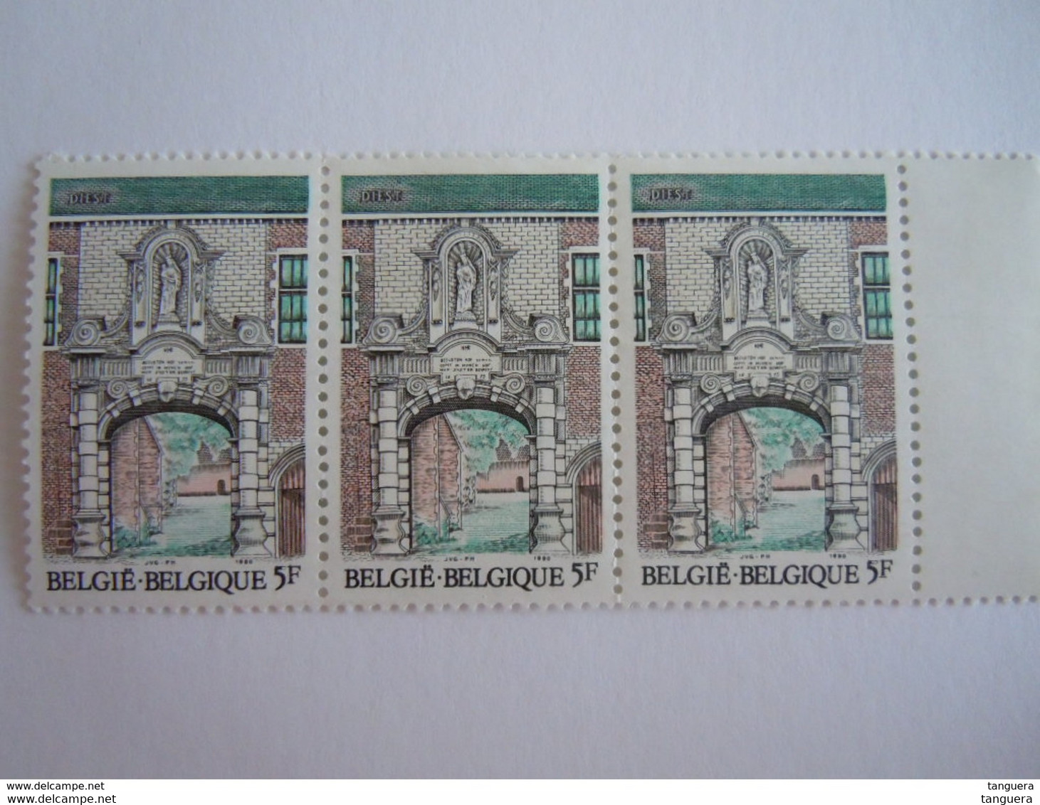 België Belgique 1980 Toerisme Tourisme Diest 5 Onvolledig Pas Complet Cob 1997 MNH ** - 1961-1990