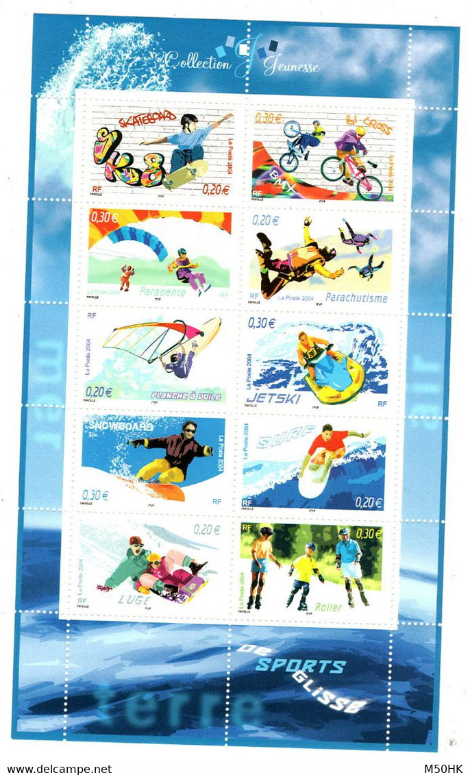 YV BF 76 N** Sports De Glisse - Prix = Faciale - Mint/Hinged