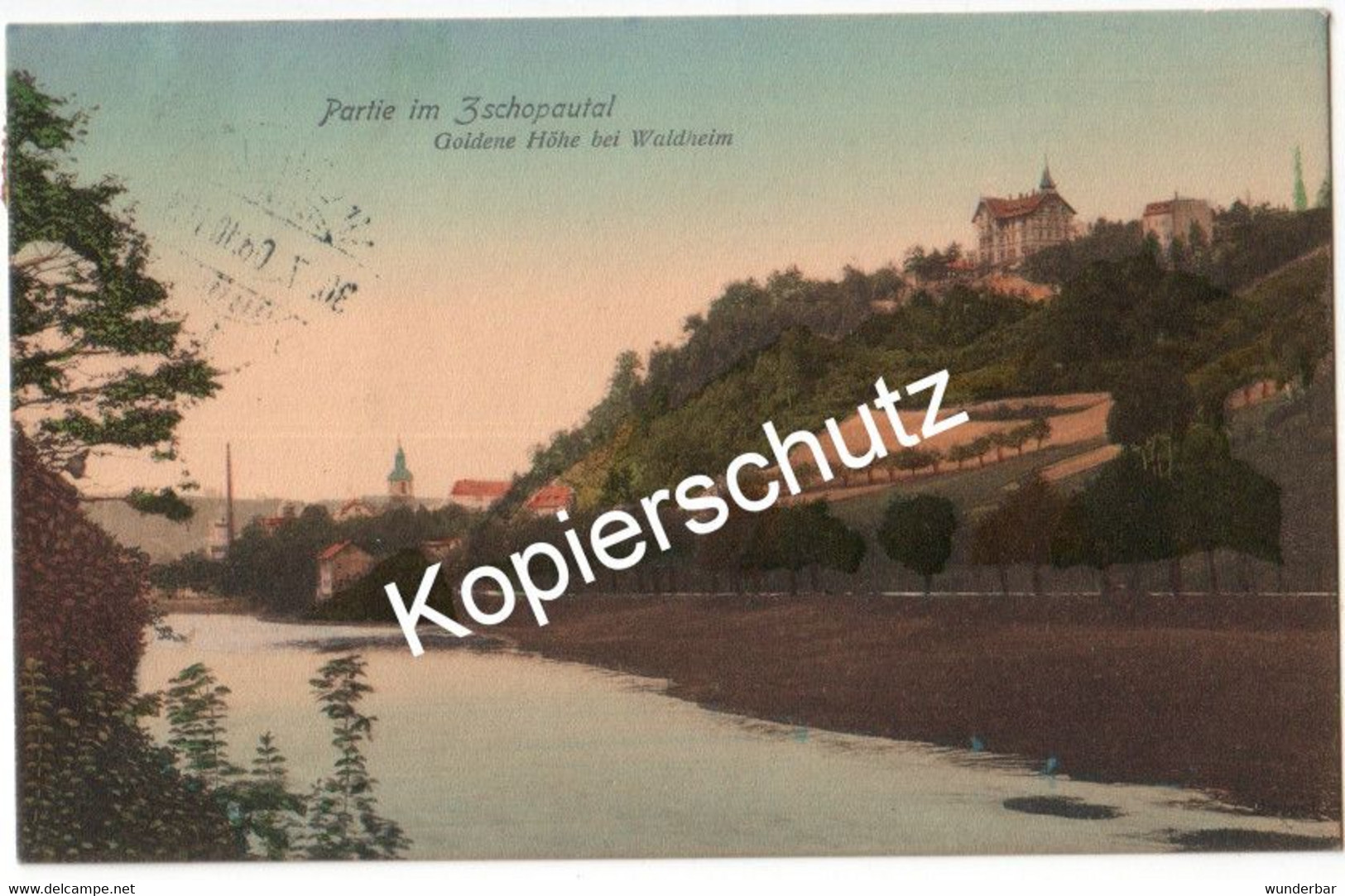 Goldene Höhe Bei Waldheim 1907   (z7085) - Waldheim