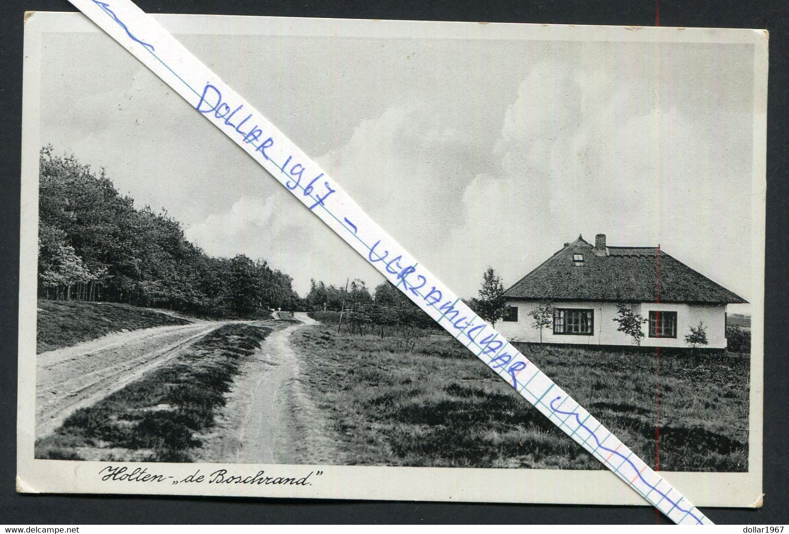 Holten , De Bosrand  -   Used  1940 - Scans For Condition .(Originalscan !!) - Holten