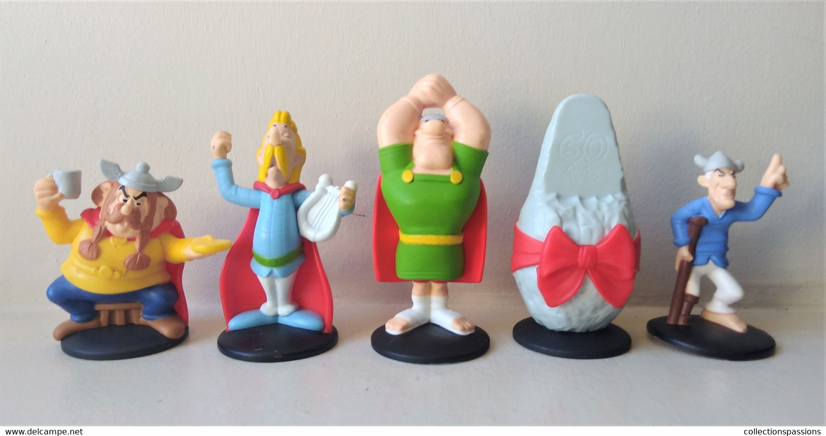 - ASTERIX - Mac Do - Lot De 5 Figurines - - Little Figures - Plastic