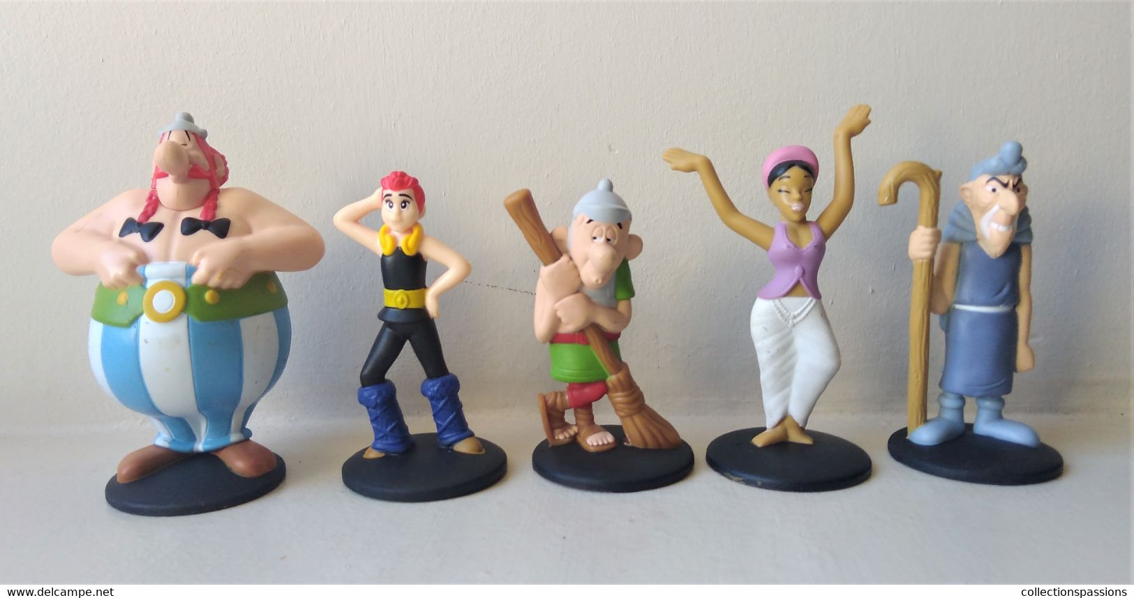 - ASTERIX - Mac Do - Lot De 5 Figurines - - Figurines En Plástico