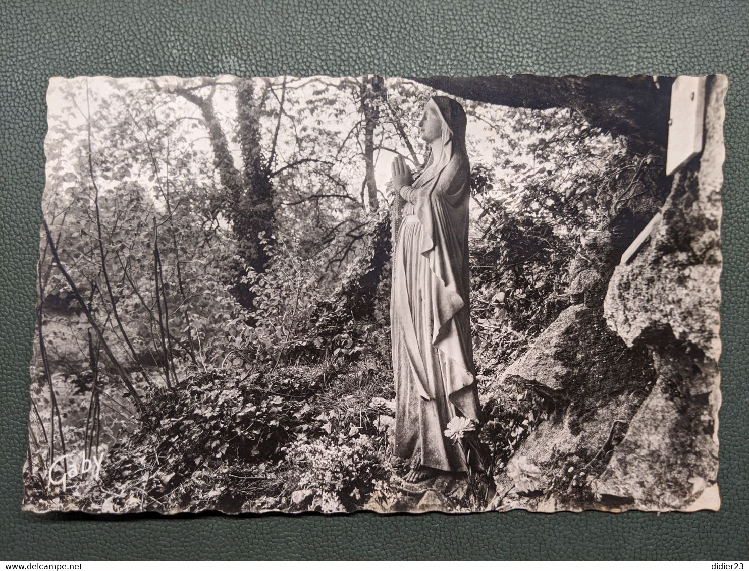 AIGREFEUILLE LA GROTTE DE LOURDES VIERGE - Aigrefeuille-sur-Maine