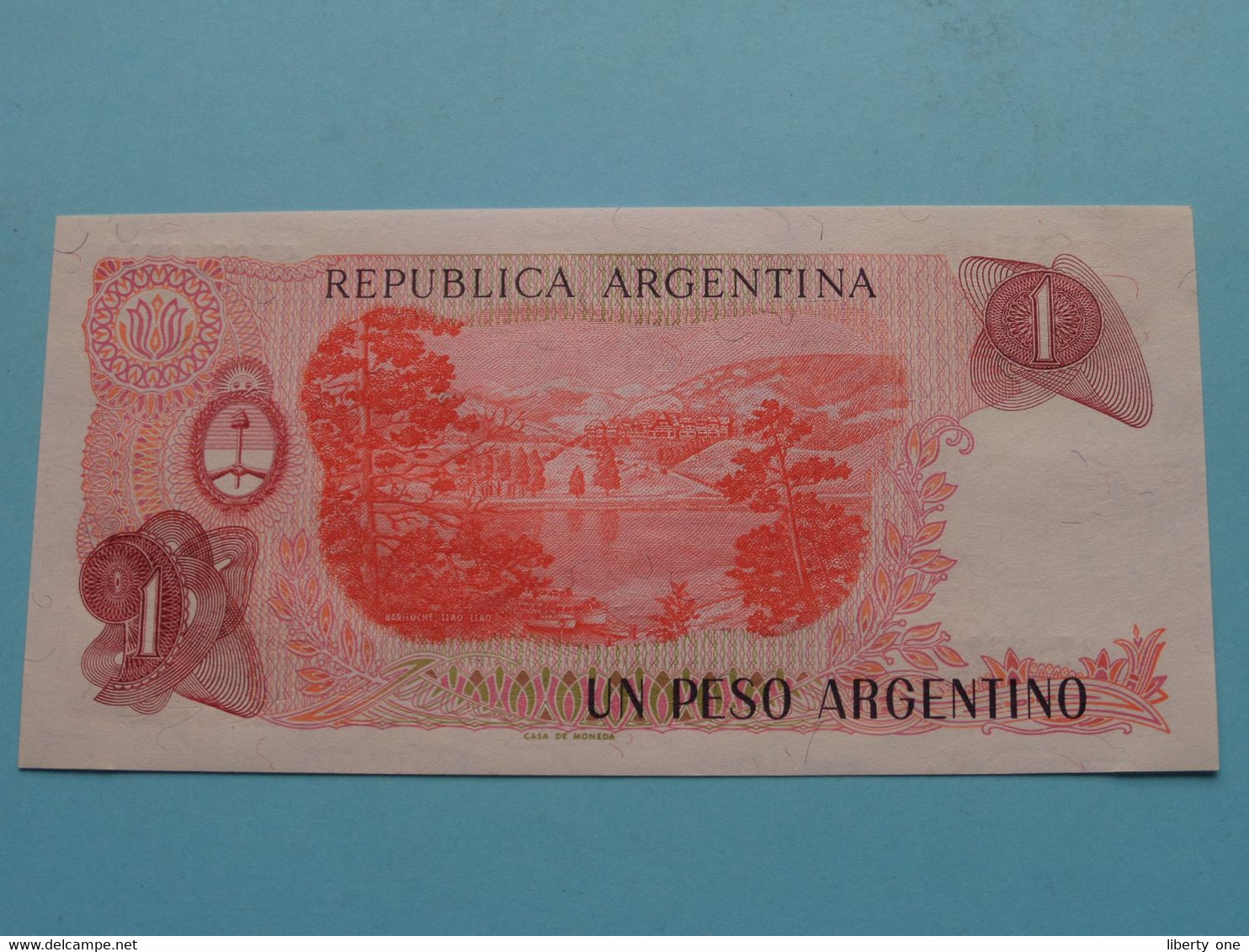 1 PESO Un ( 95.375.828A ) Banco Central De La Republica Argentina ( Voir / See > Scans ) UNC ! - Argentinië