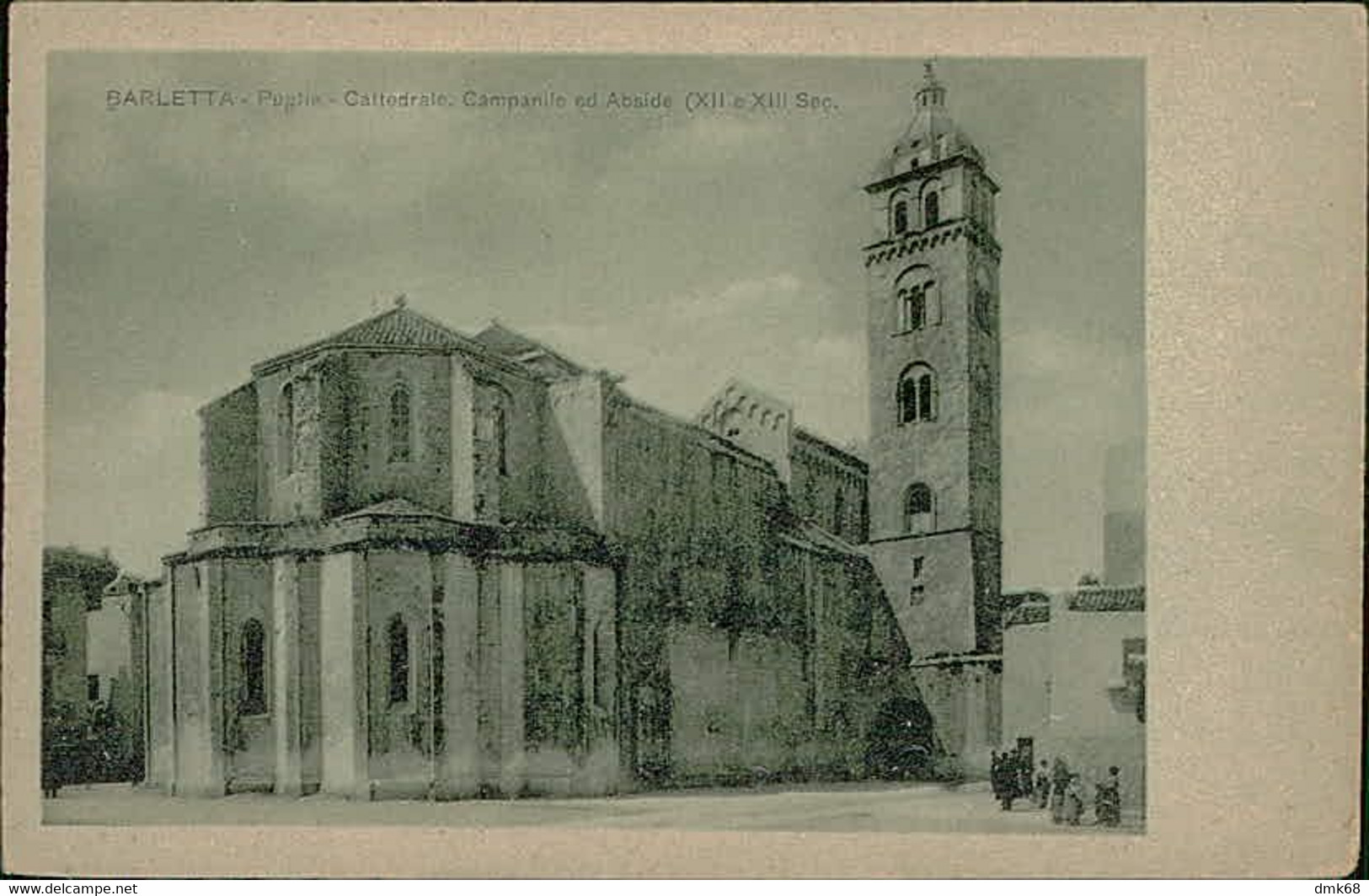 BARLETTA - CATTEDRALE - CAMPANILE ED ABSIDE - EDIZIONE IPACT - 1930s  (11032) - Barletta