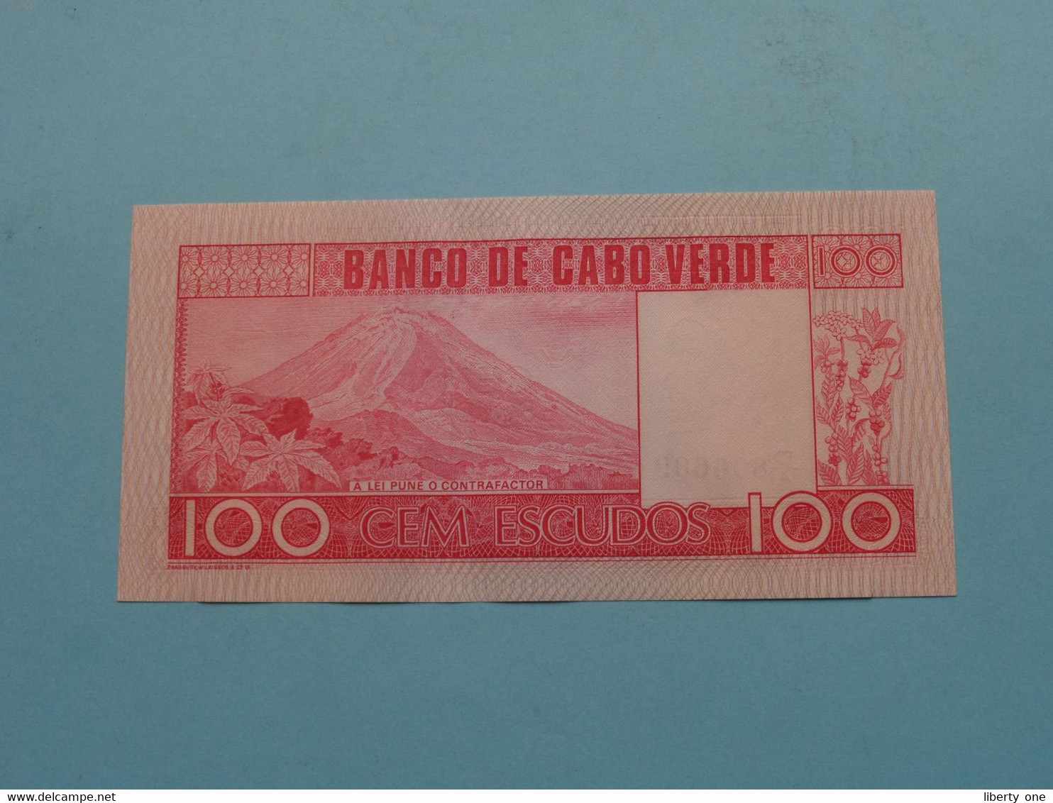 100 - Cem Escudos - 1977 ( D4 806609 ) Banco De CABO VERDE ( Voir / See > Scans ) UNC ! - Cabo Verde