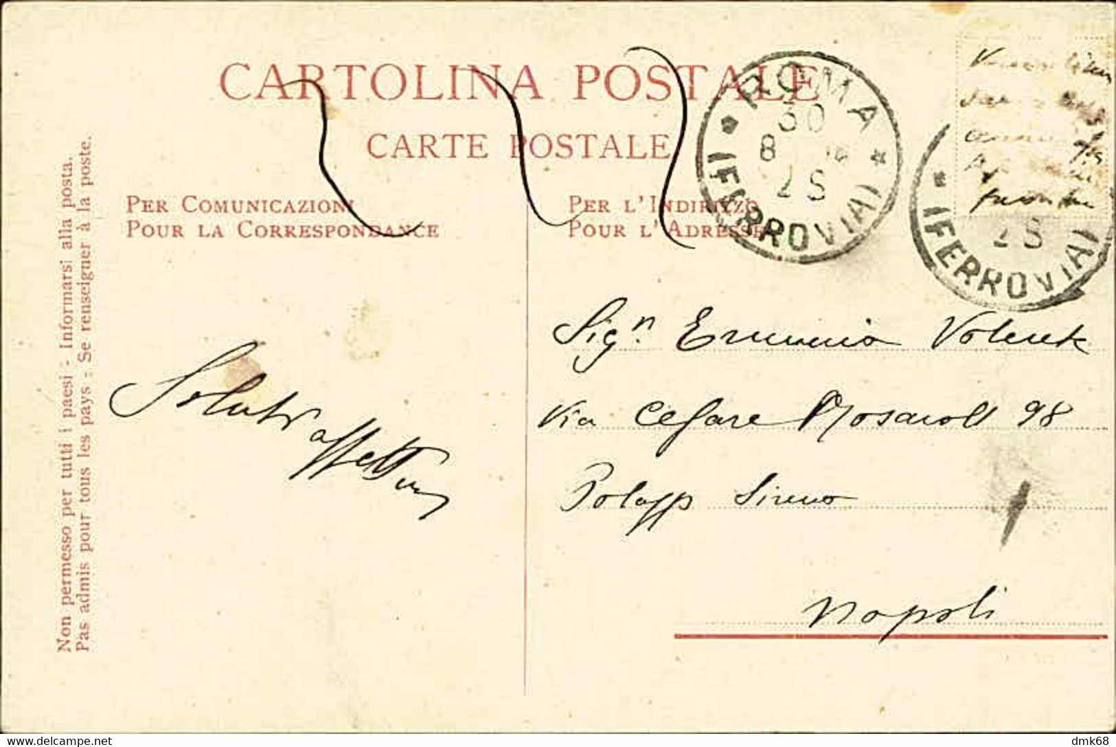ROMA - COSTUMI ROMANI - CARRO DA VINO - SPEDITA 1900s (11034) - Transportmiddelen