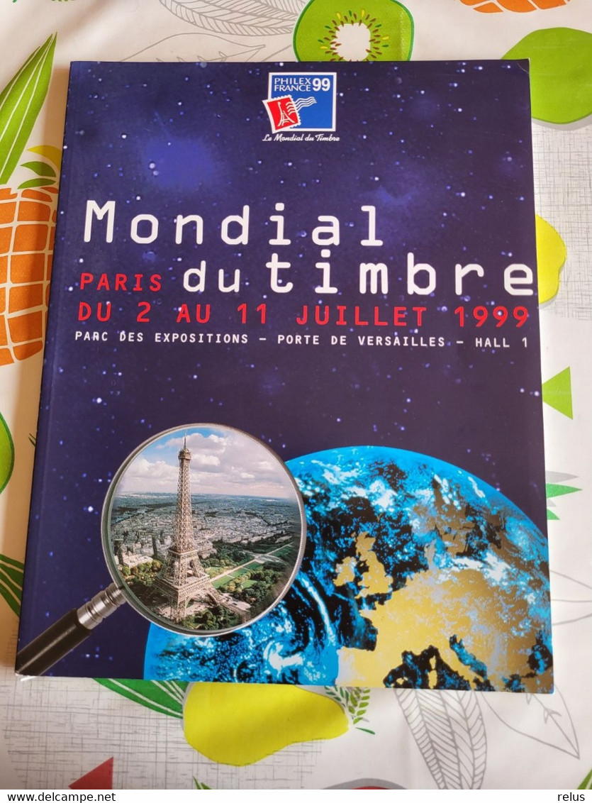 Brochure Mondial Du Timbre 1999 - Expositions Philatéliques