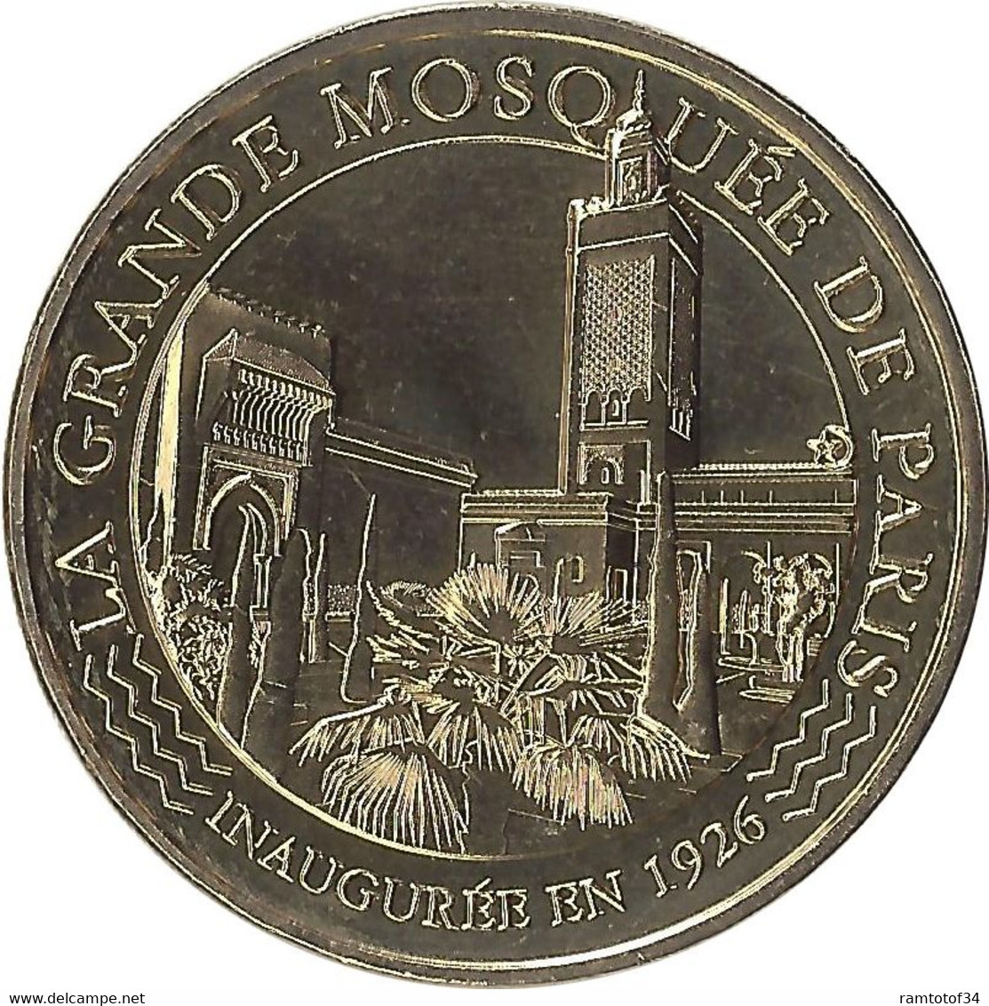 2022 MDP200 - PARIS - La Grande Mosquée De Paris 2 (Inaugurée En 1926) / MONNAIE DE PARIS - 2022