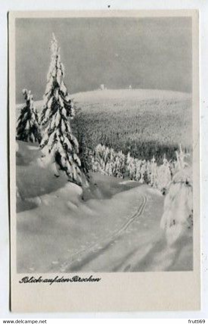 AK 065595 GERMANY - Blick Auf Den Brocken - Unterharz