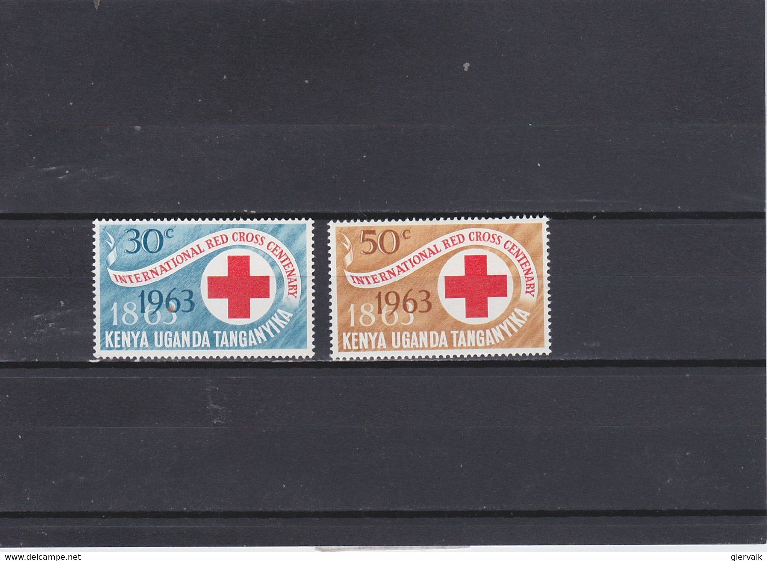 KENIA Etc. 1963 INT.RED CROSS MNH. - Kenya & Oeganda