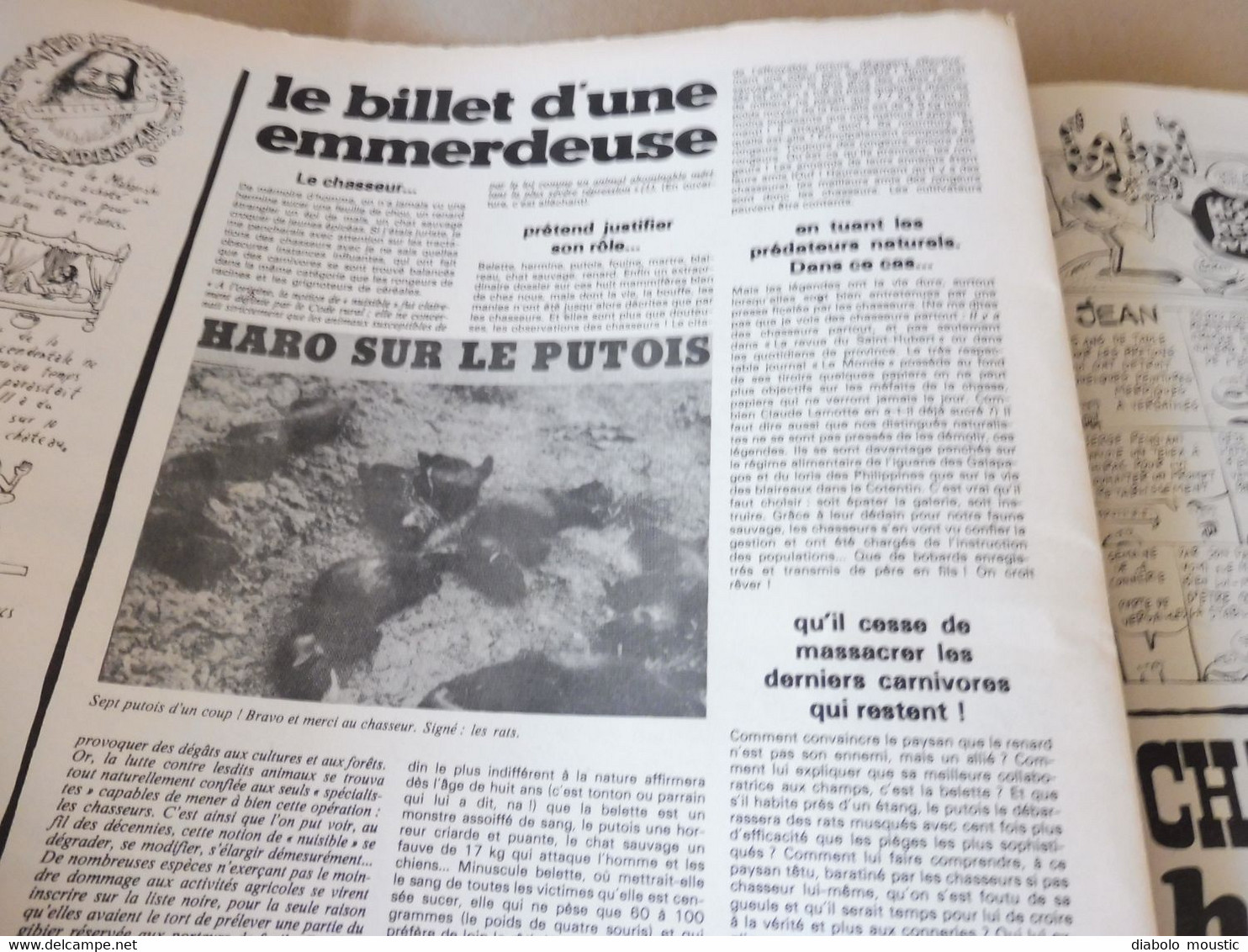 1978 CHARLIE HEBDO  :  Anufrance ; "Détective" et la débauche nationale; Faut aimer, etc