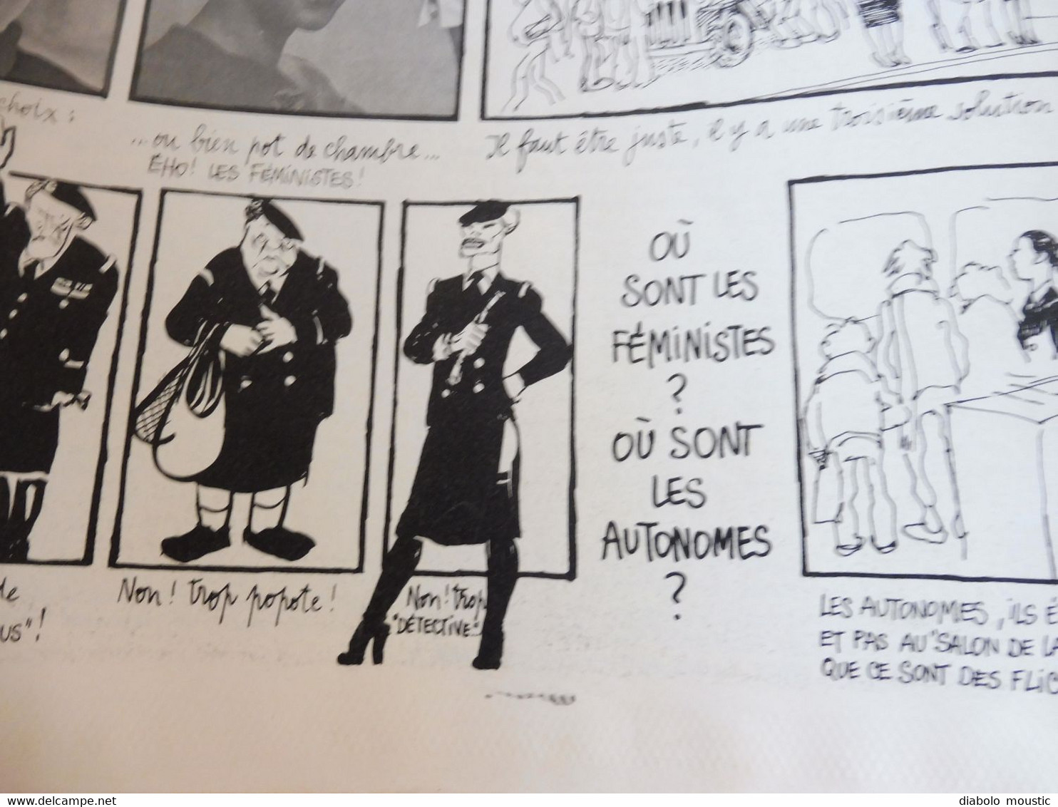 1978 CHARLIE HEBDO  :  Anufrance ; "Détective" et la débauche nationale; Faut aimer, etc