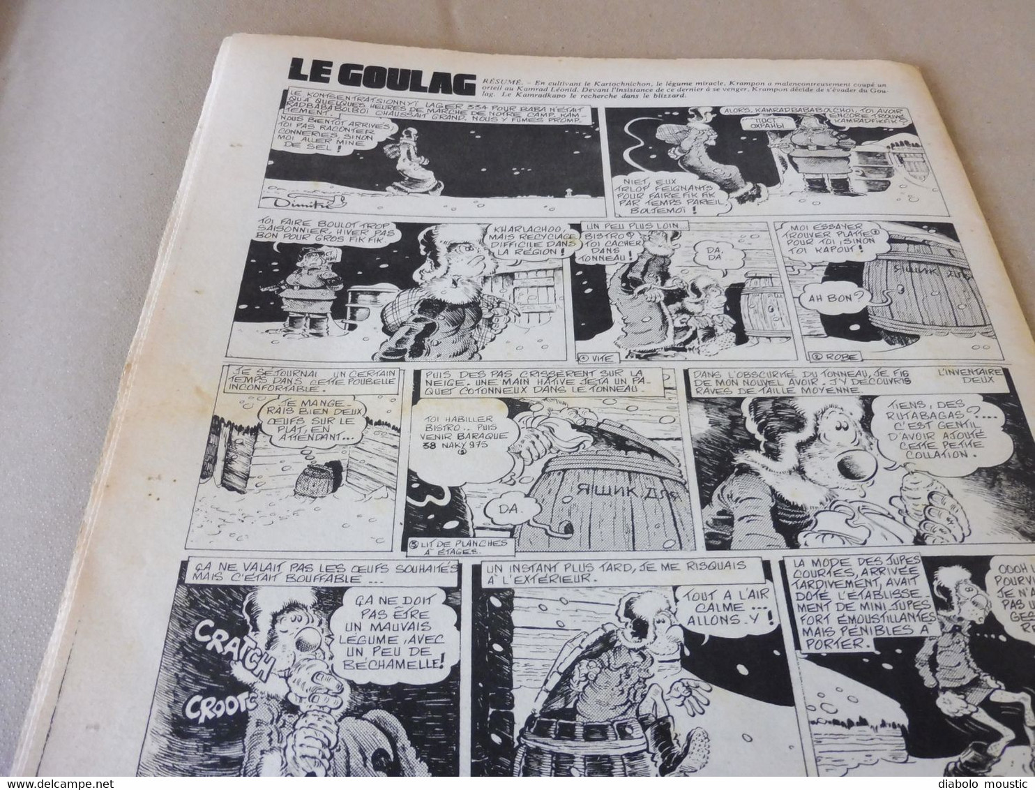 1978 CHARLIE HEBDO  :  Anufrance ; "Détective" et la débauche nationale; Faut aimer, etc