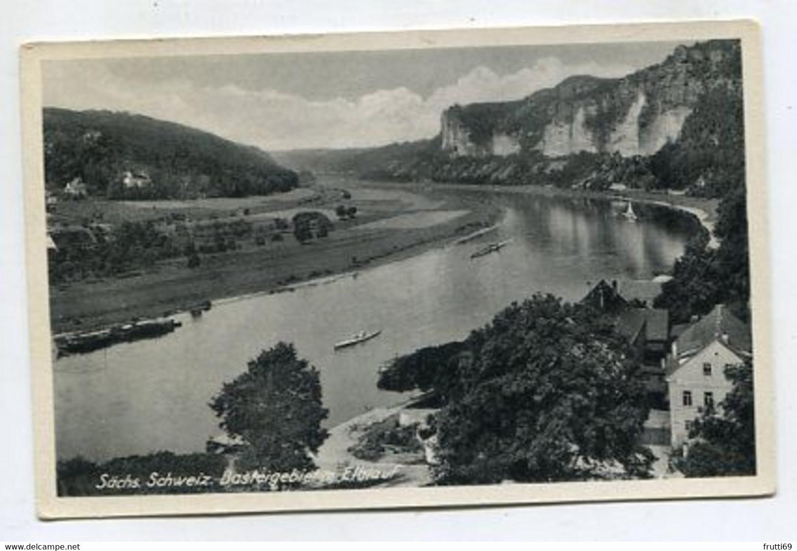 AK 065654 GERMANY - Sächs. Schweiz - Basteigebiet Im Elblauf - Bastei (sächs. Schweiz)